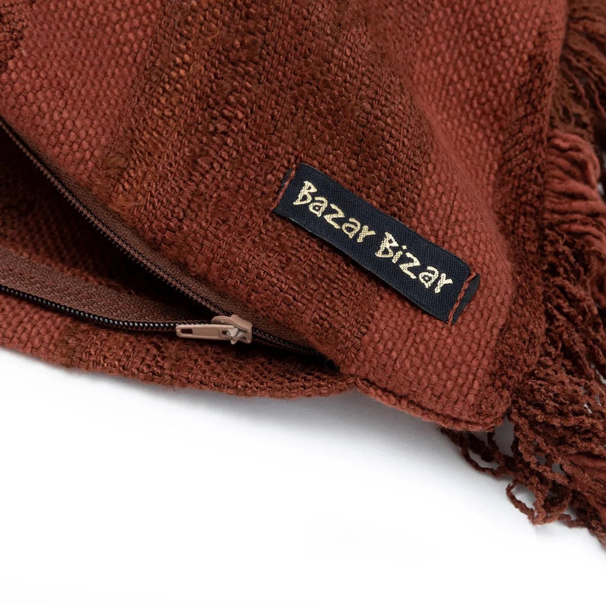 The Oh My Gee Kussenhoes - Bordeaux Fluweel - 30x50