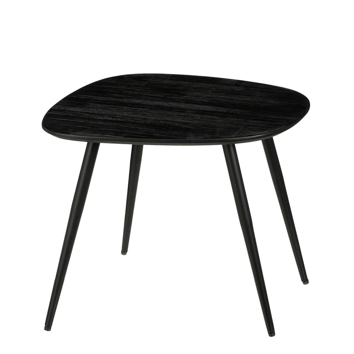 Jailey Bijzettafel - Set van 3 -Zwart