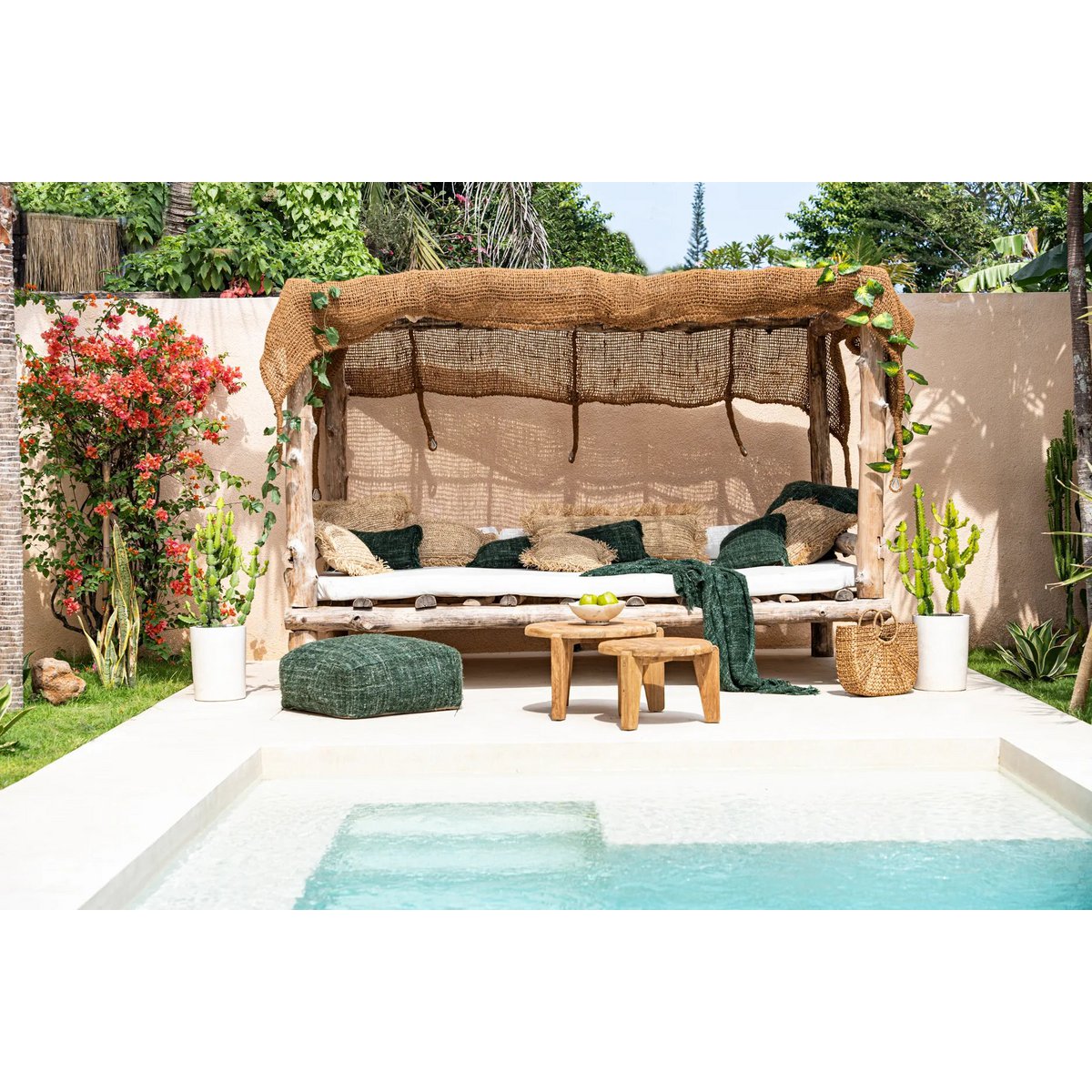 De Coco Shade Rechthoekig - Naturel - 300x200