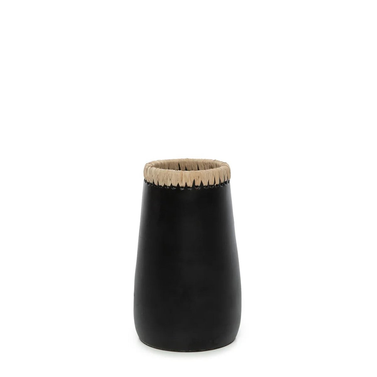 The Sneaky Vase - Zwart Naturel - S
