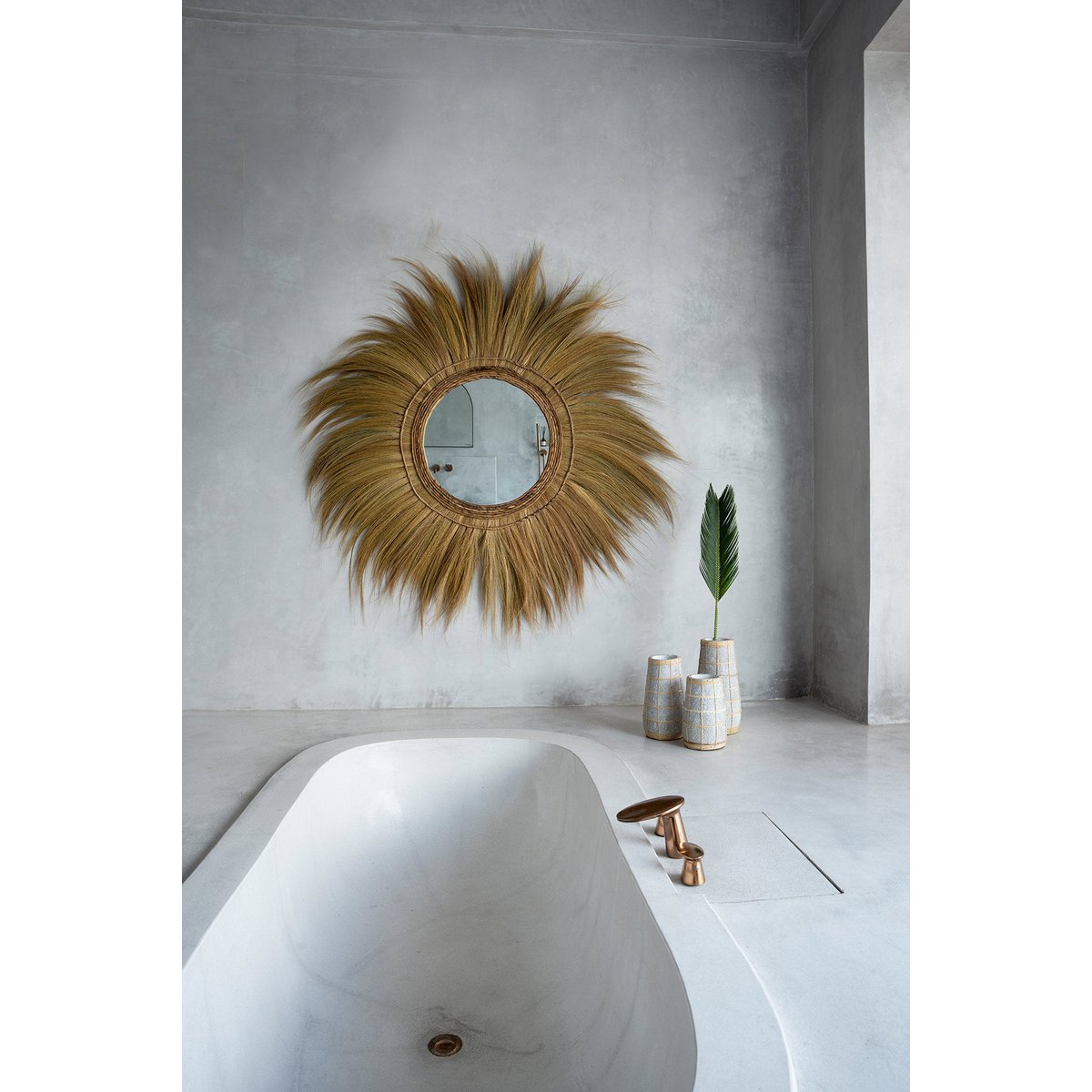 The Cutie Vase - Beton Naturel - L