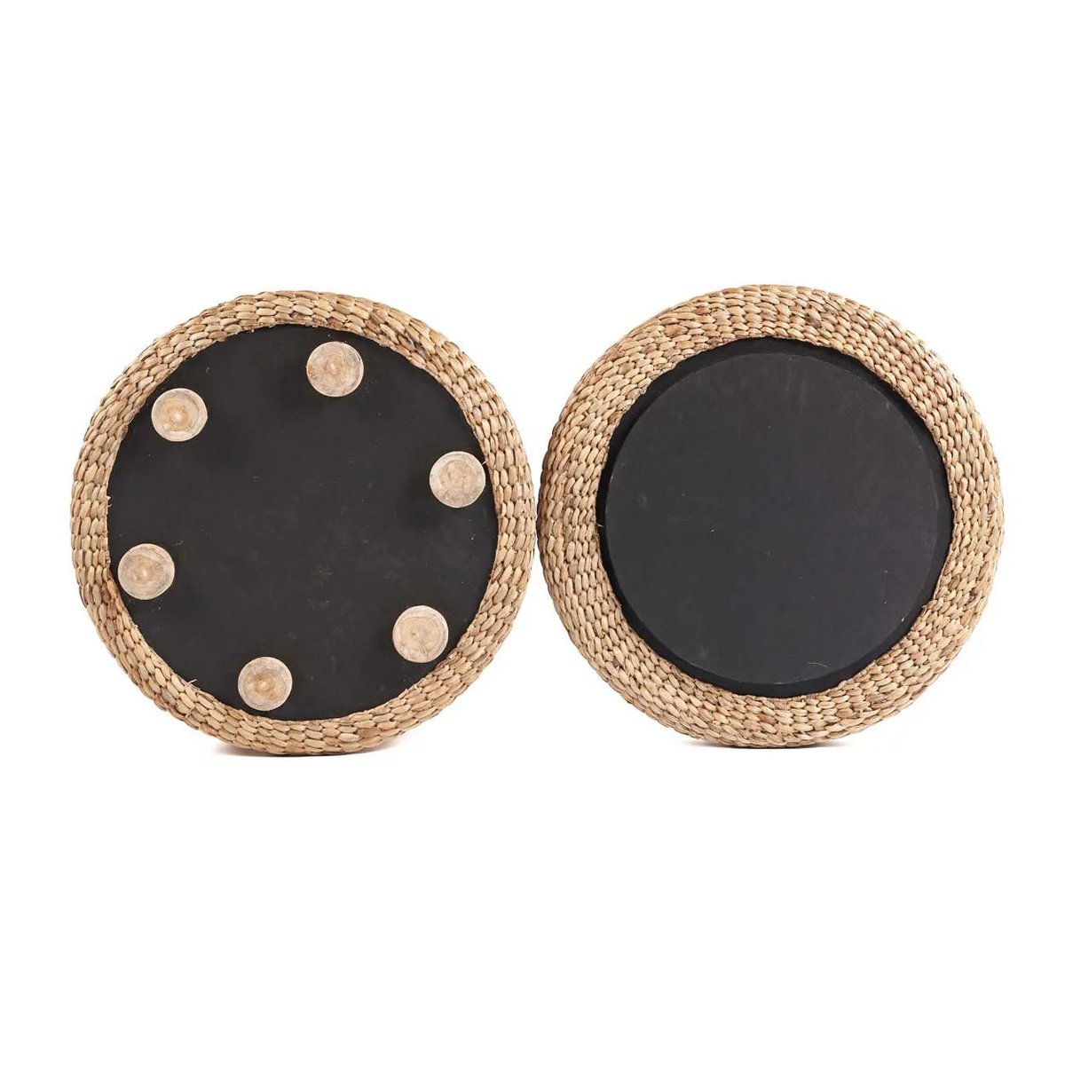 De Circle Opbergpoef - Naturel