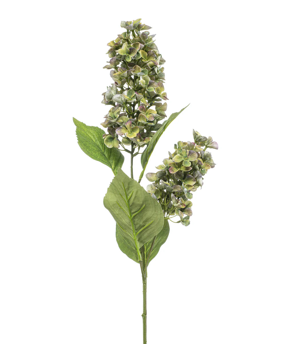 Kunstbloem Hortensia Paniculata groen 76cm