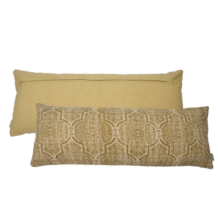 Kussen Cascais mosterd 80x30