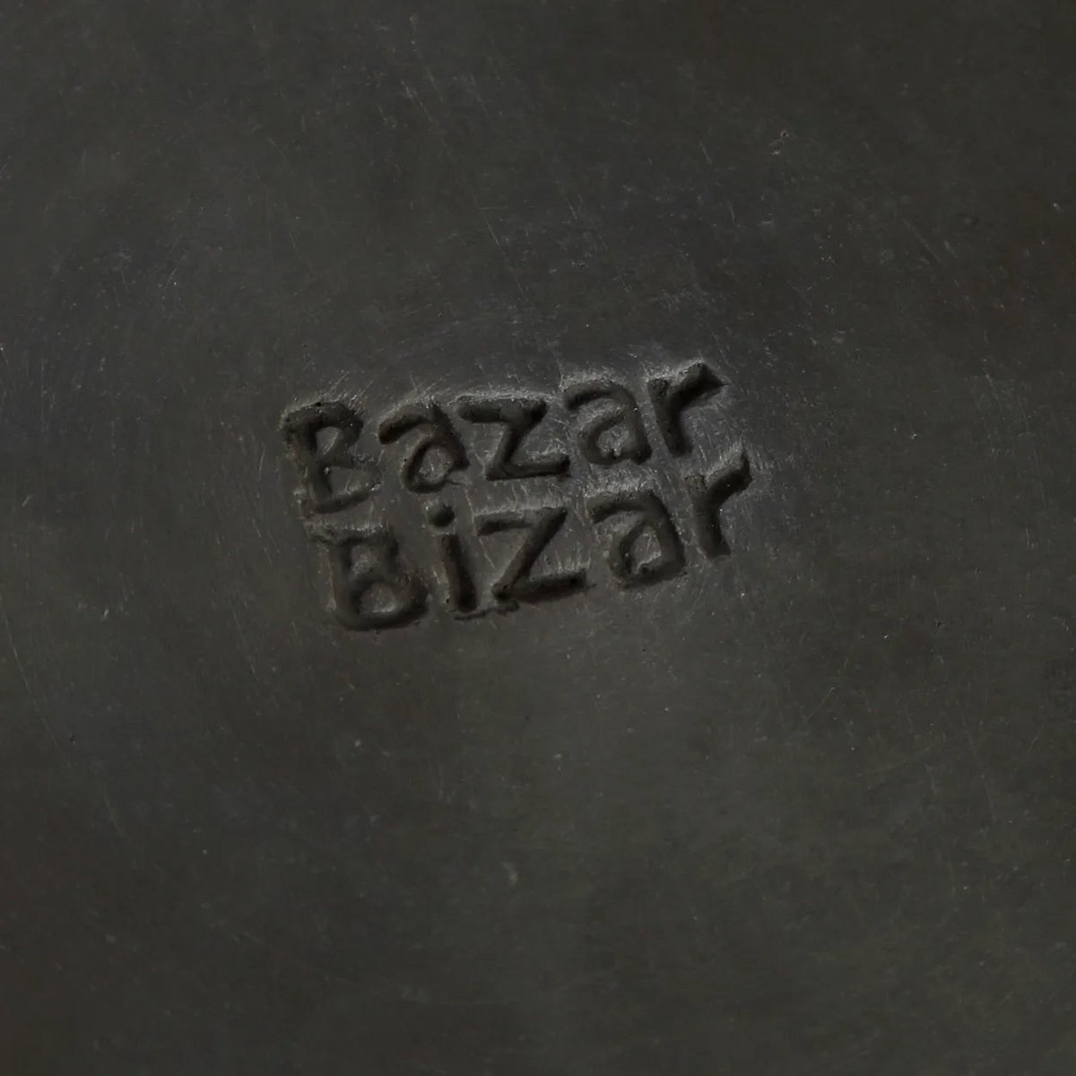 The Burned Classic Plate - Zwart - S