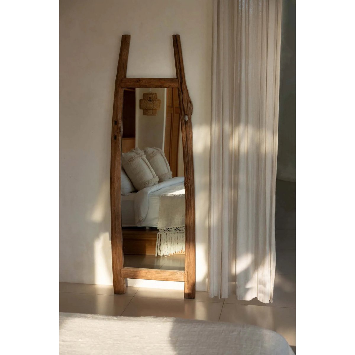 De Fabulook Kleedkamerspiegel - Naturel