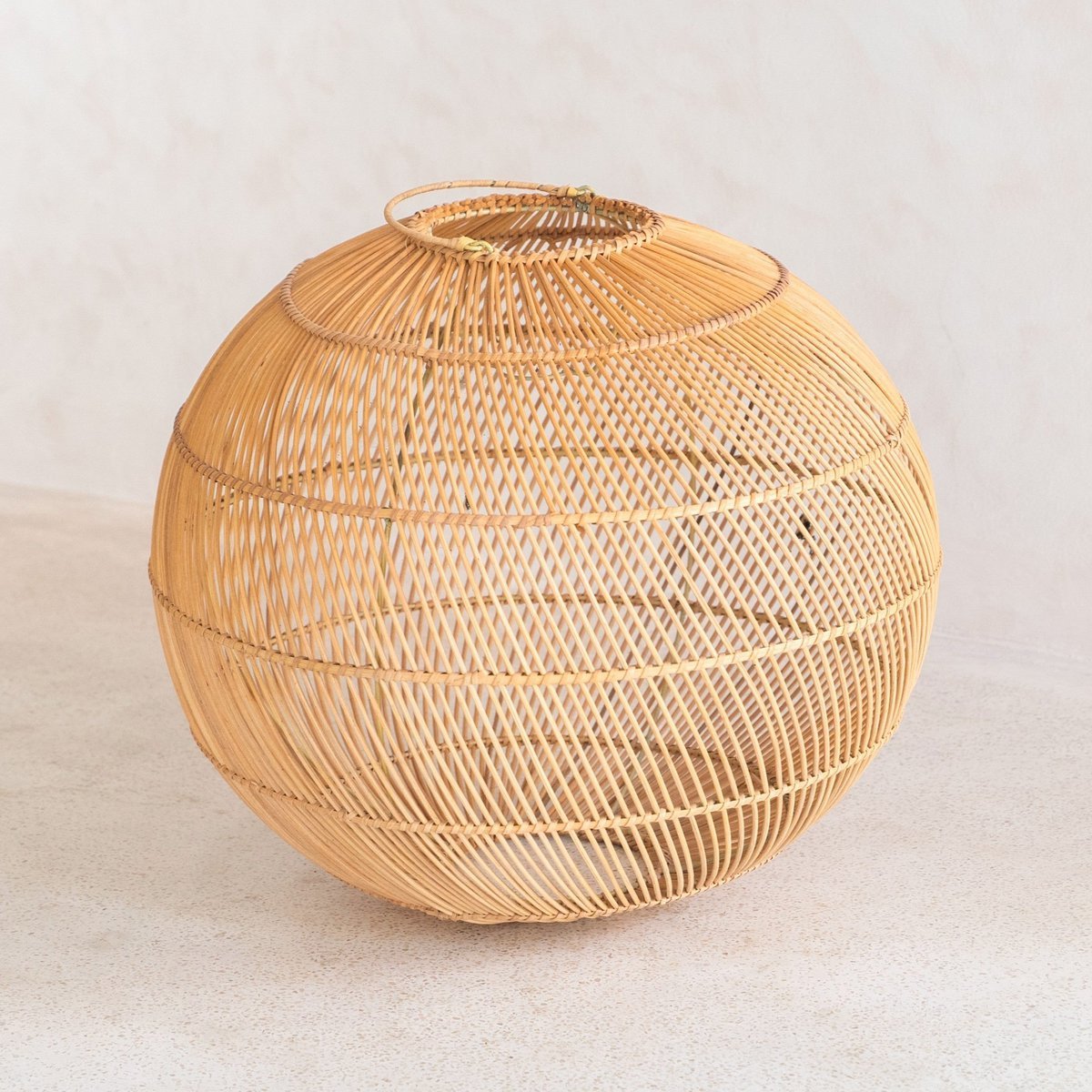 Round Rattan - Boho hanglamp Modern - Kencana