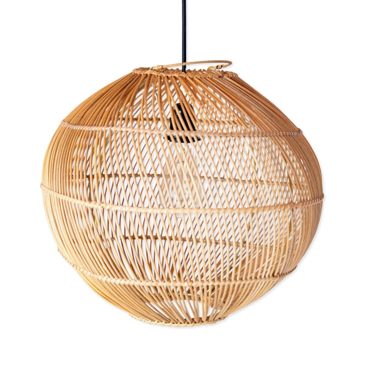 Round Rattan - Boho hanglamp Modern - Kencana
