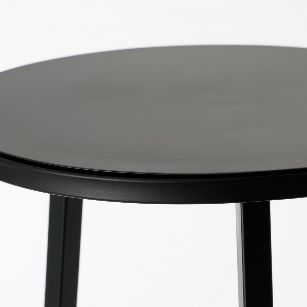 Adine Plantentafel - H80 x Ø30 cm - Metaal - Zwart