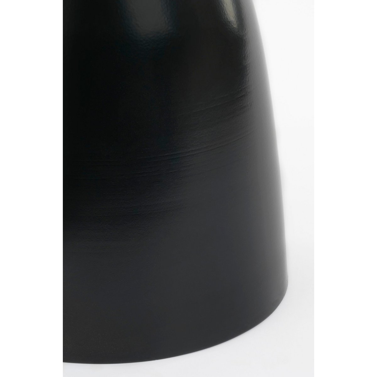 Elliot Bijzettafel - H45 x Ø32 cm - IJzer - Zwart