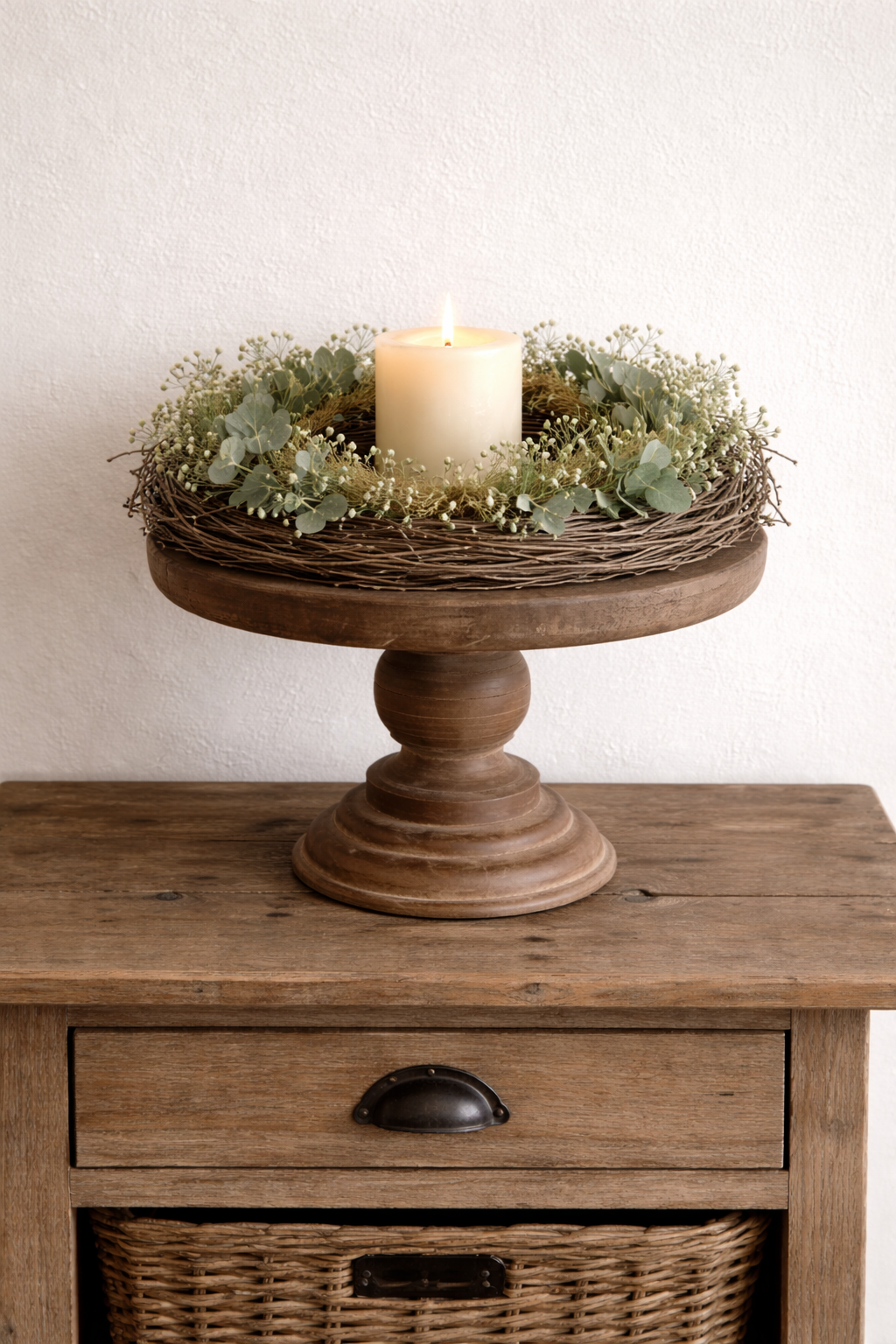 Houten Taartplateau L