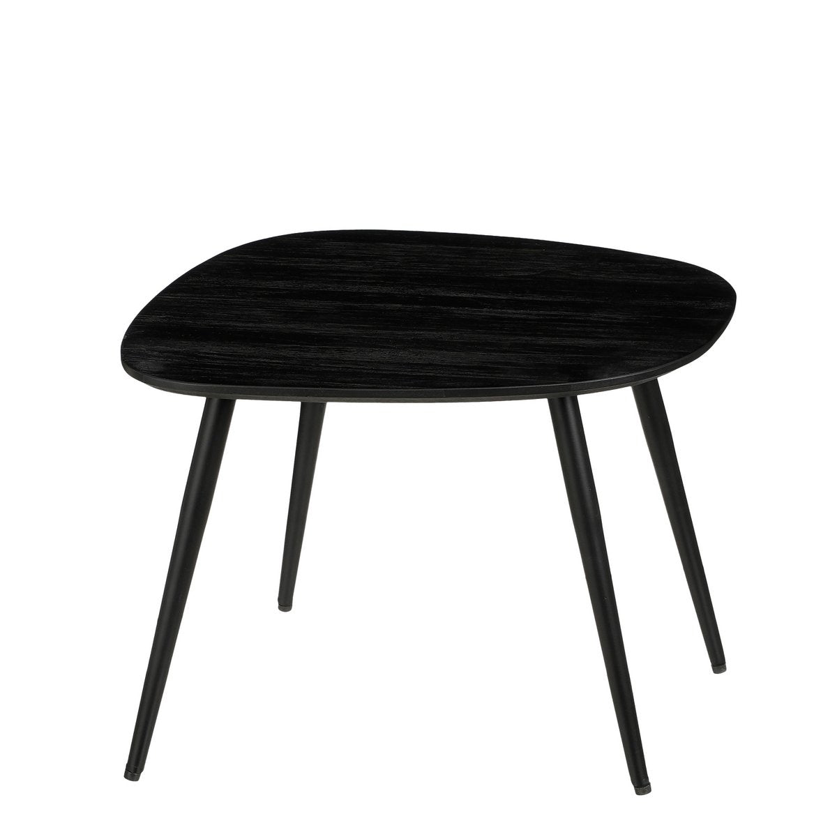 Jailey Bijzettafel - Set van 3 -Zwart