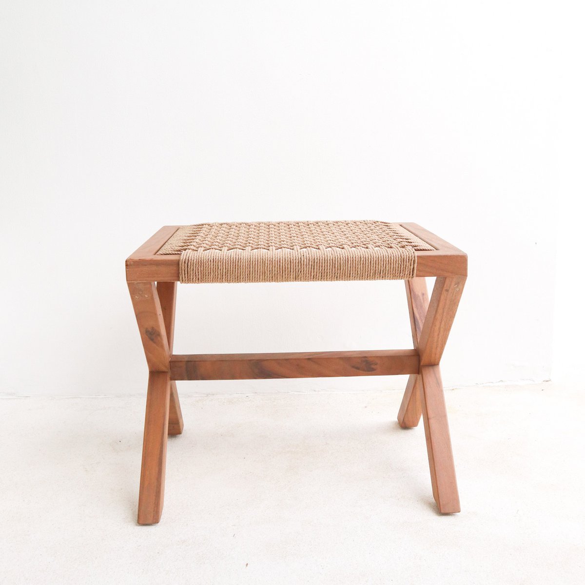 Houten kruk INDRA