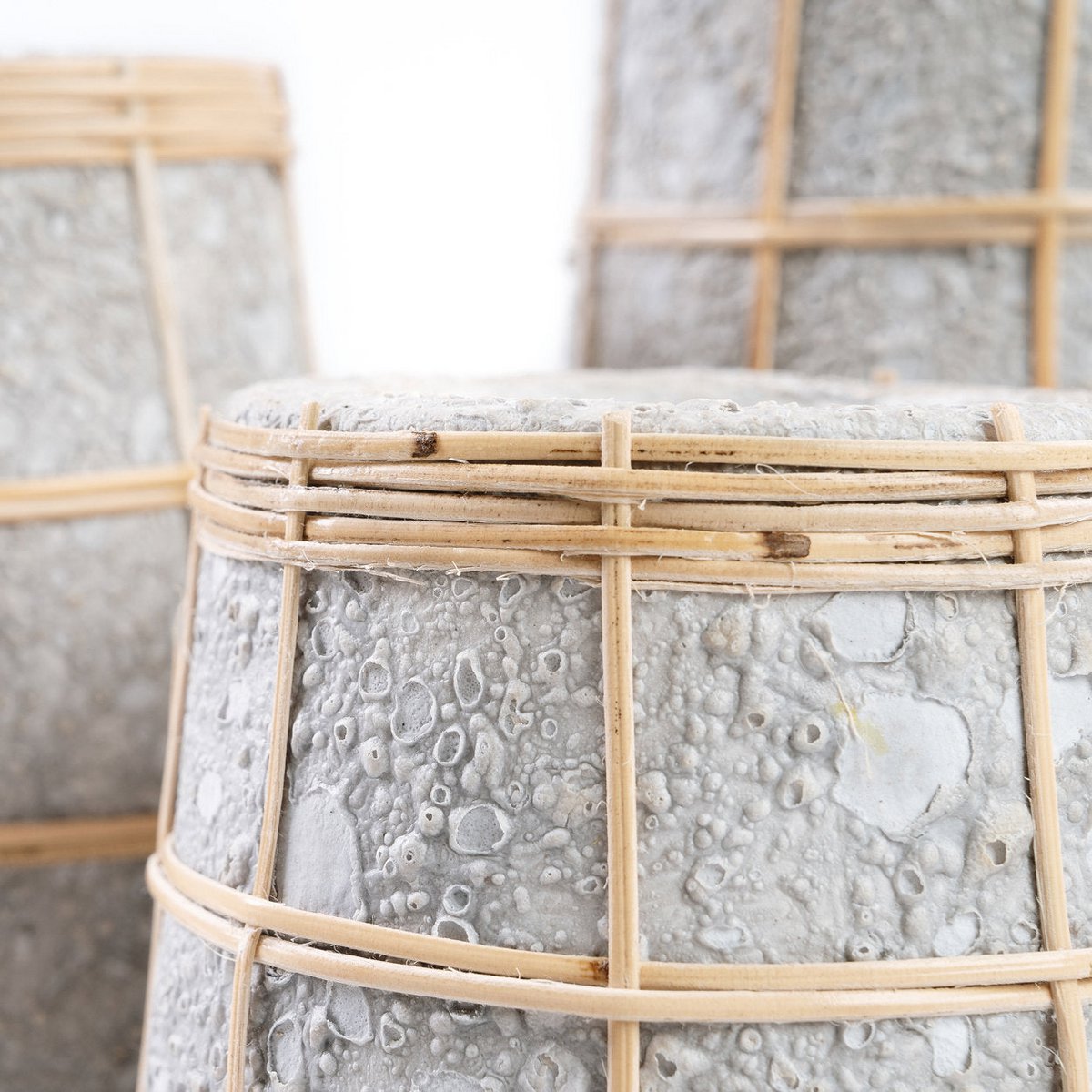 The Cutie Vase - Beton Naturel - L