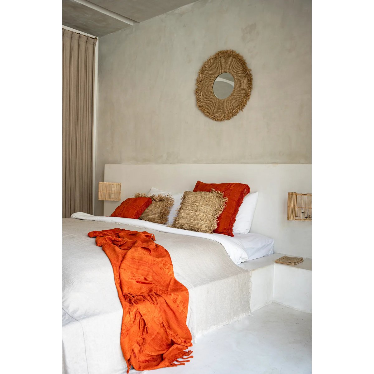 The Oh My Gee Kussenhoes - Roest Fluweel - 60x60