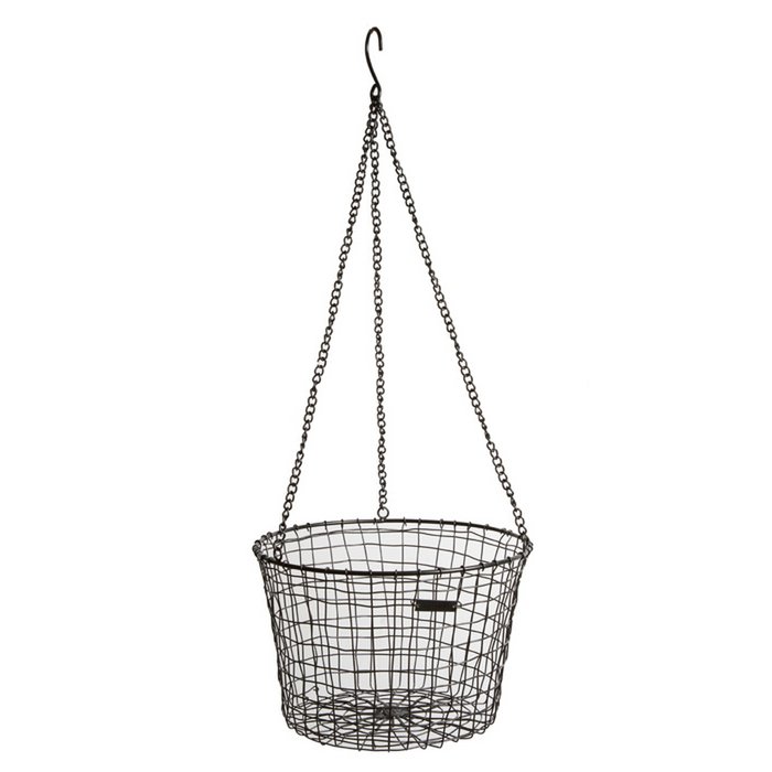 Metalen hangmand L zwart