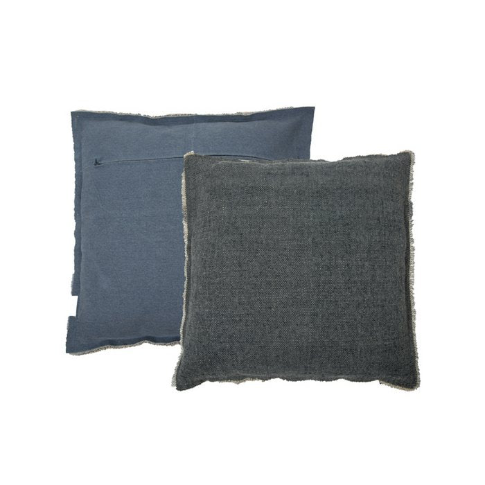 Kussen Porto vervaagd blauw 45x45