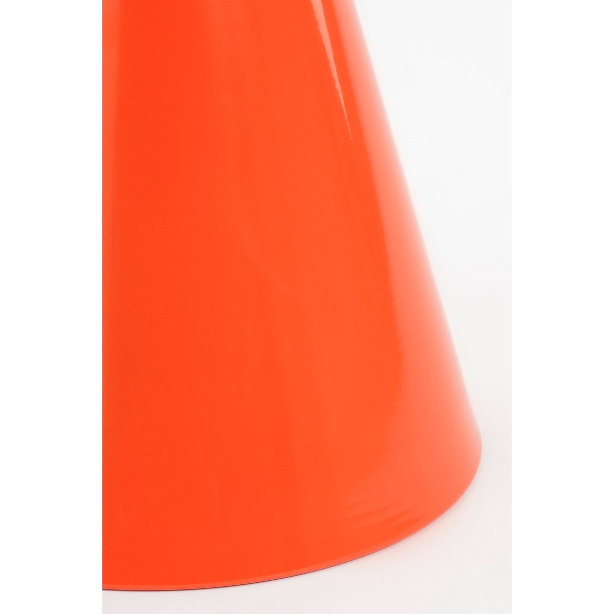 Jim Bijzettafel - H45 x Ø31 cm - IJzer - Oranje