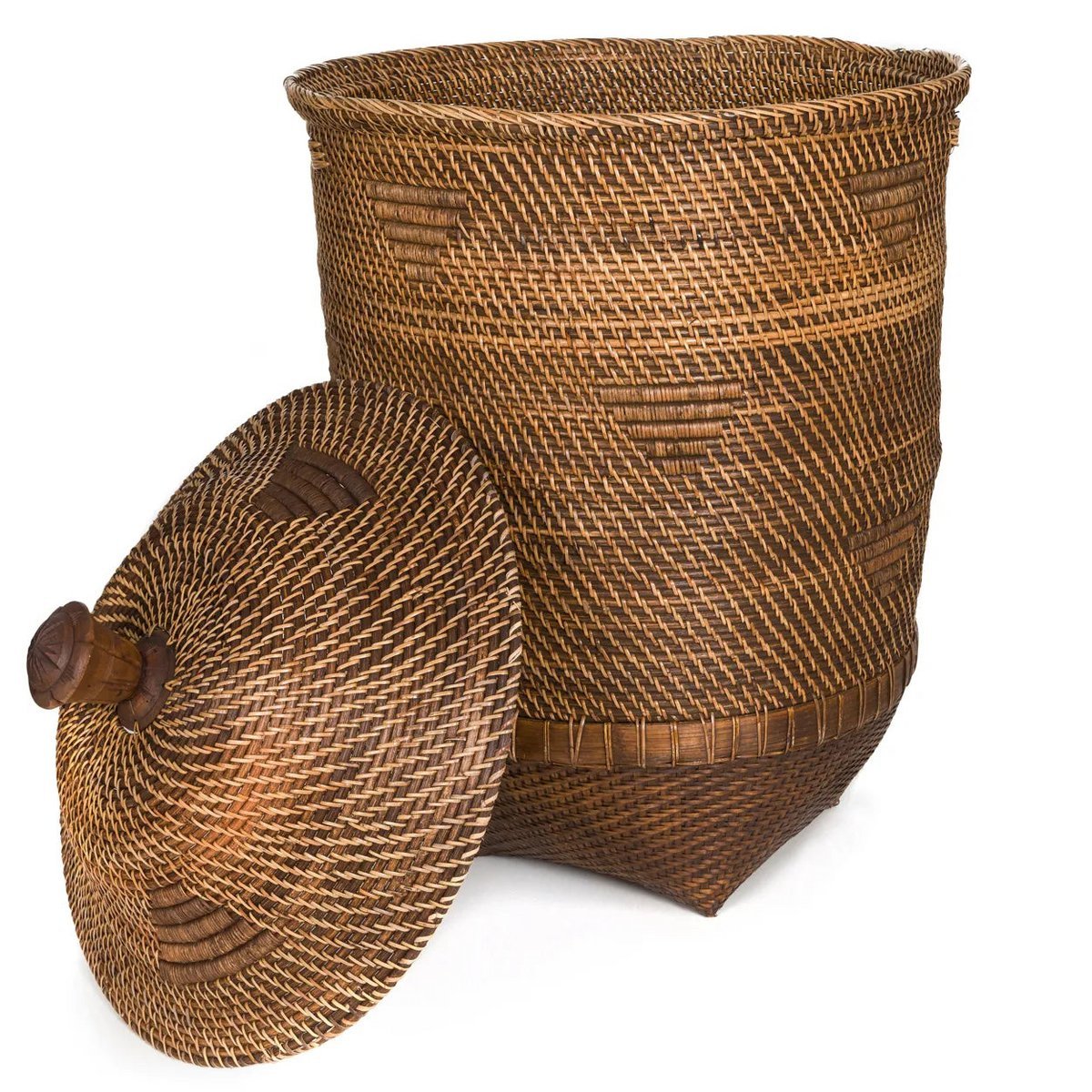 The Kolonial Wasmand - Naturel Bruin - XL
