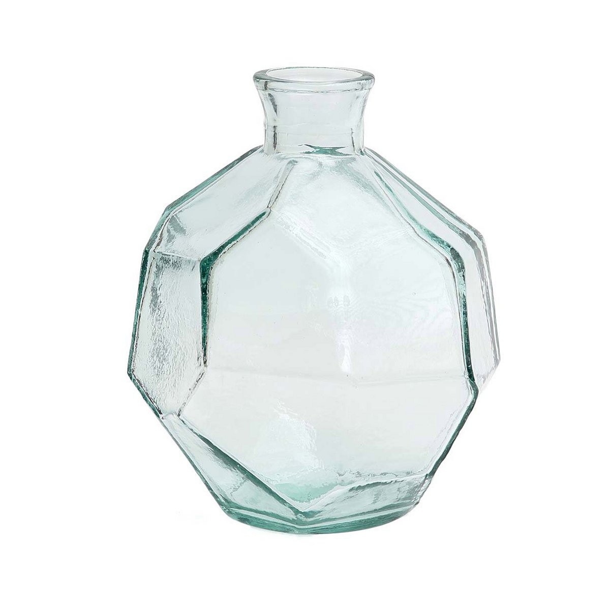 De Ronde Origami Vaas - Blauw