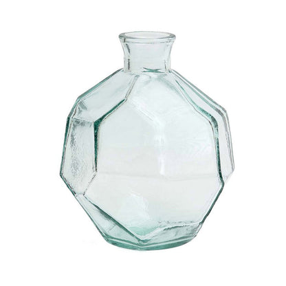 De Ronde Origami Vaas - Blauw