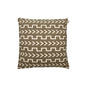 Kussen Emma taupe/gebroken wit 50x50