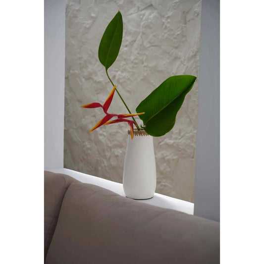 The Sneaky Vase - Wit Naturel - M