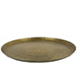 Rond Dienblad antiek goud 63 cm