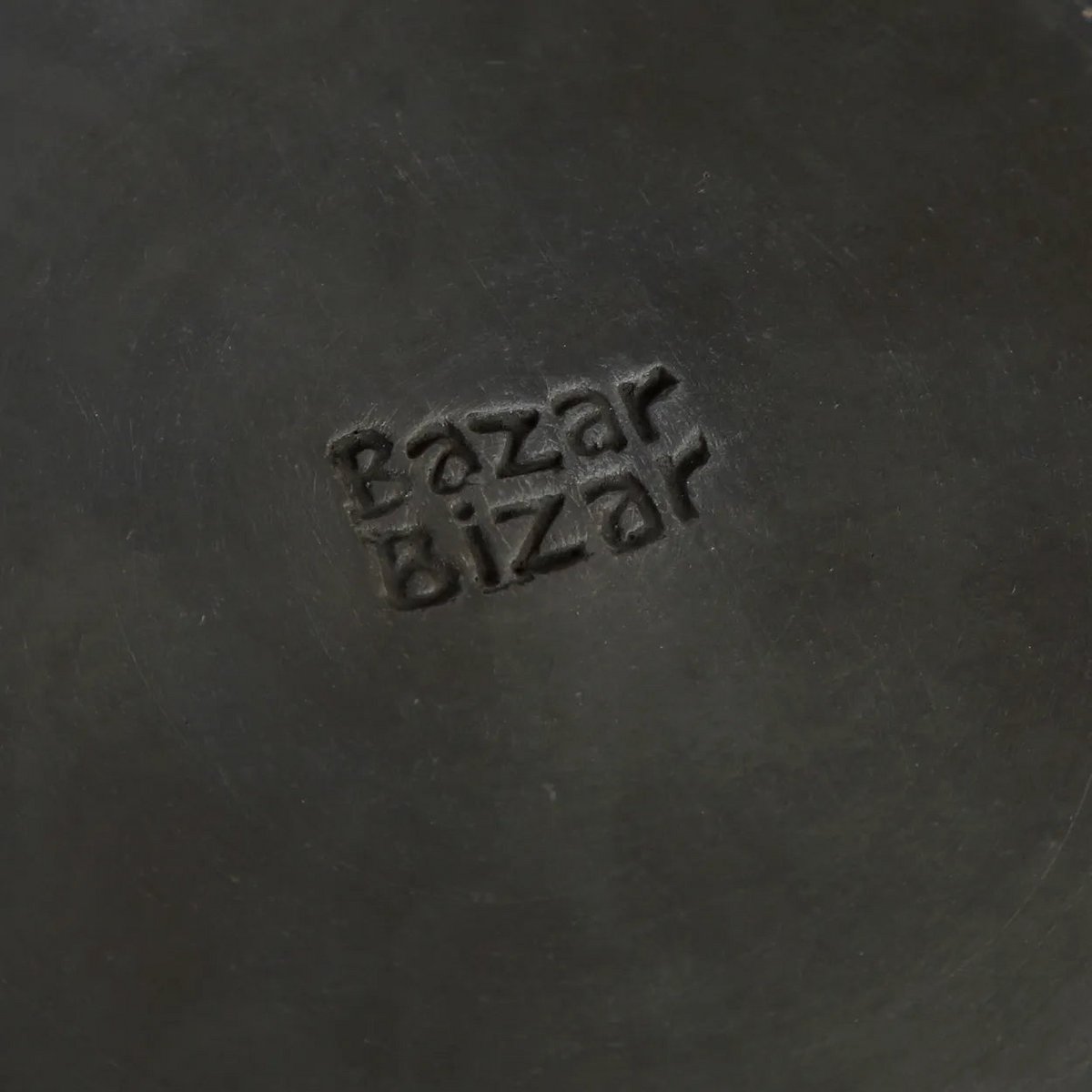 The Burned Classic Plate - Zwart - L.