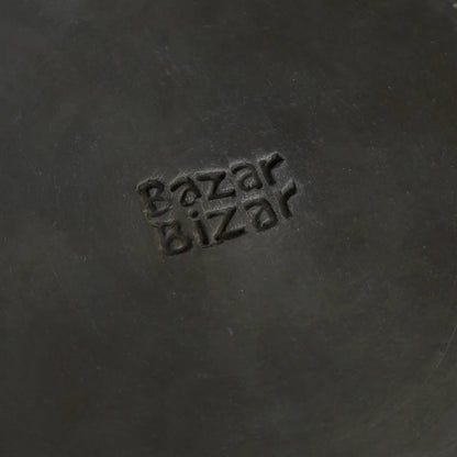 The Burned Classic Plate - Zwart - L.
