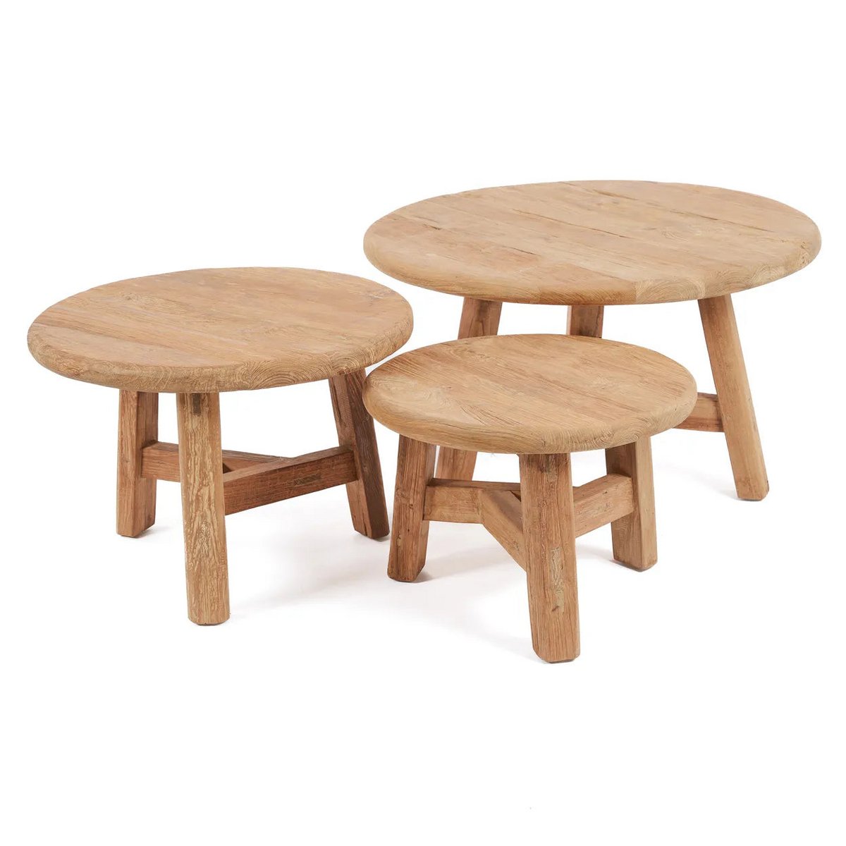 De houten Fusuma salontafel - M
