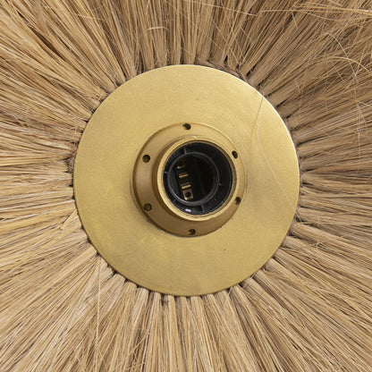 The Double Trouble Wall Lamp, natuurlijk goud - M