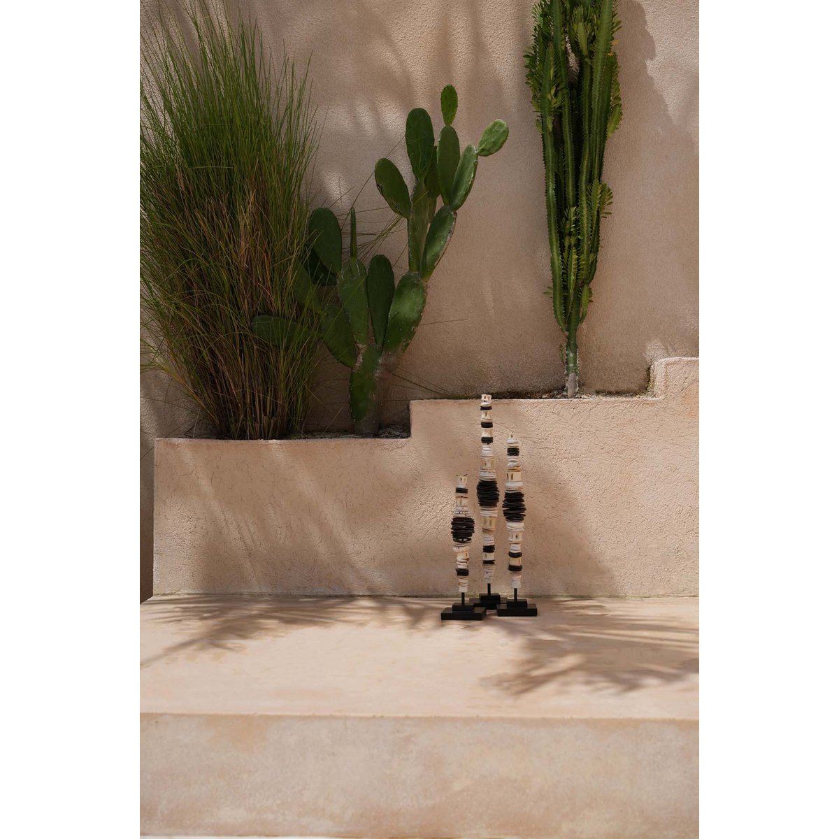 De Geldschelp op Standaard - Zwart Wit - L