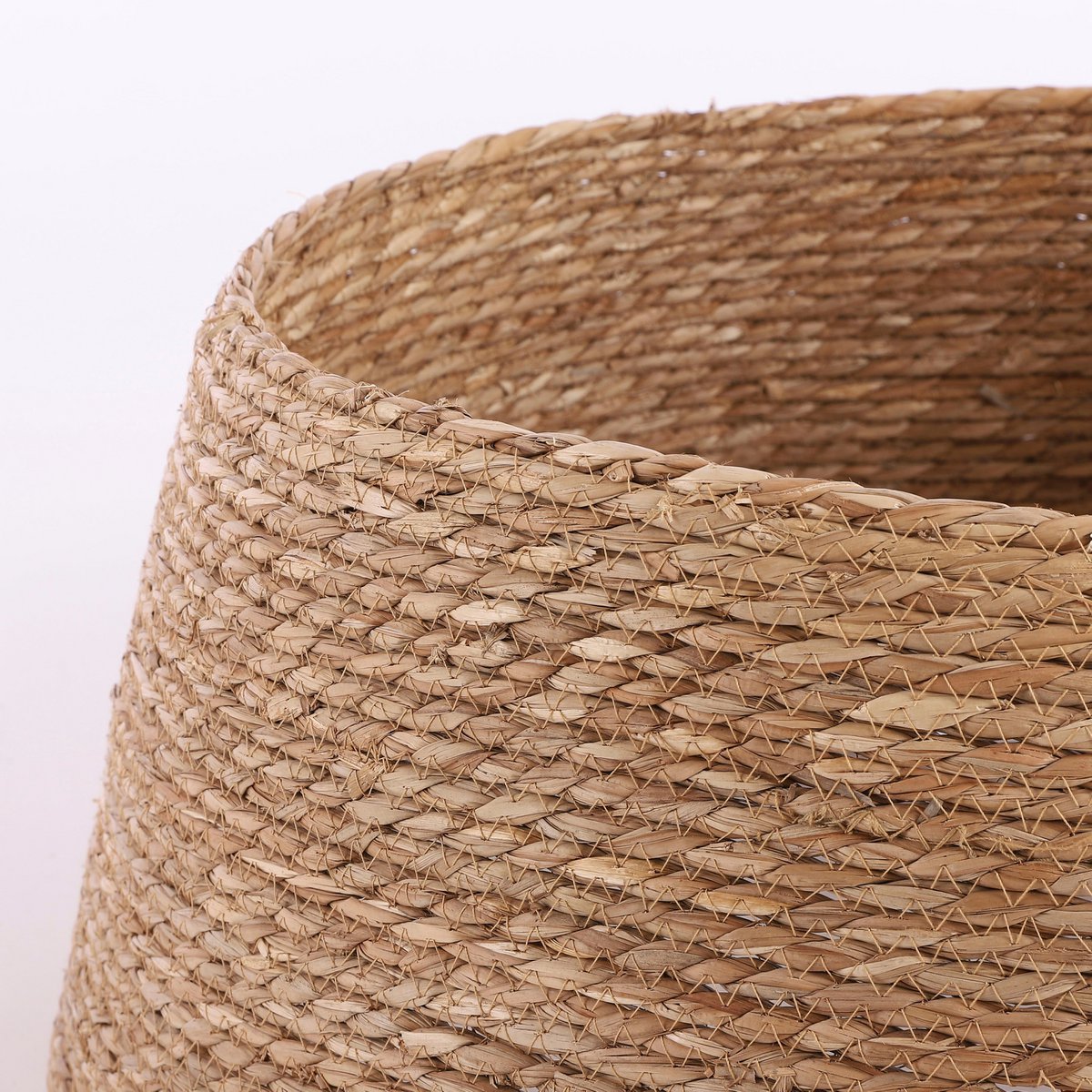 Kerstboomrok - H28 x Ø75 cm - Zeegras - Naturel Bruin