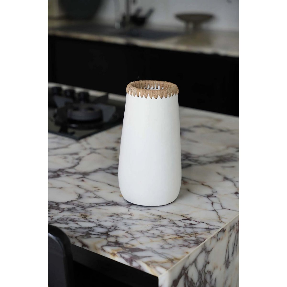 The Sneaky Vase - Wit Naturel - M
