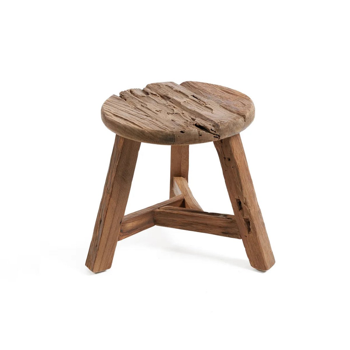 De houten Yatai Kruk - Naturel - M
