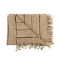 De s'il vous Plaid - Beige Zwart