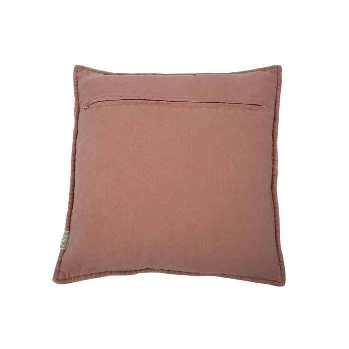 Fluwelen Kussen Jessica oud roze 45x45
