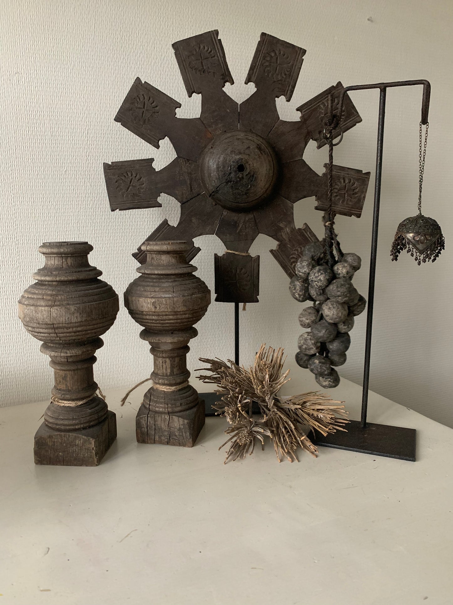 IJzeren sierhanger rond