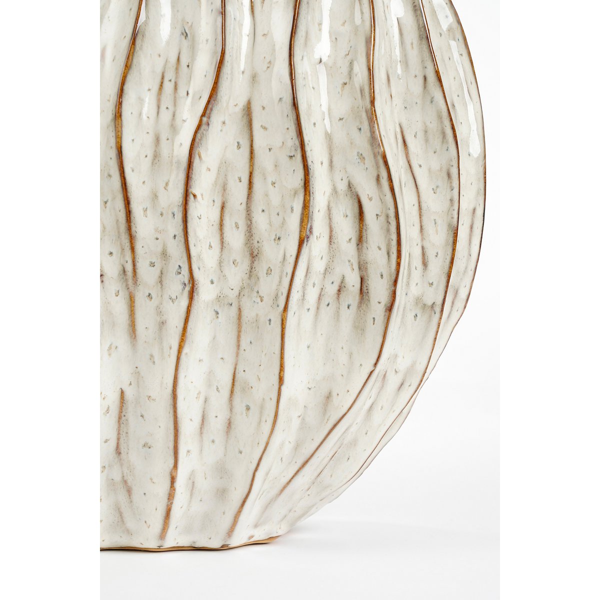 Jovi Vaas - L43 x B23 x H41 cm - Keramiek - Wit