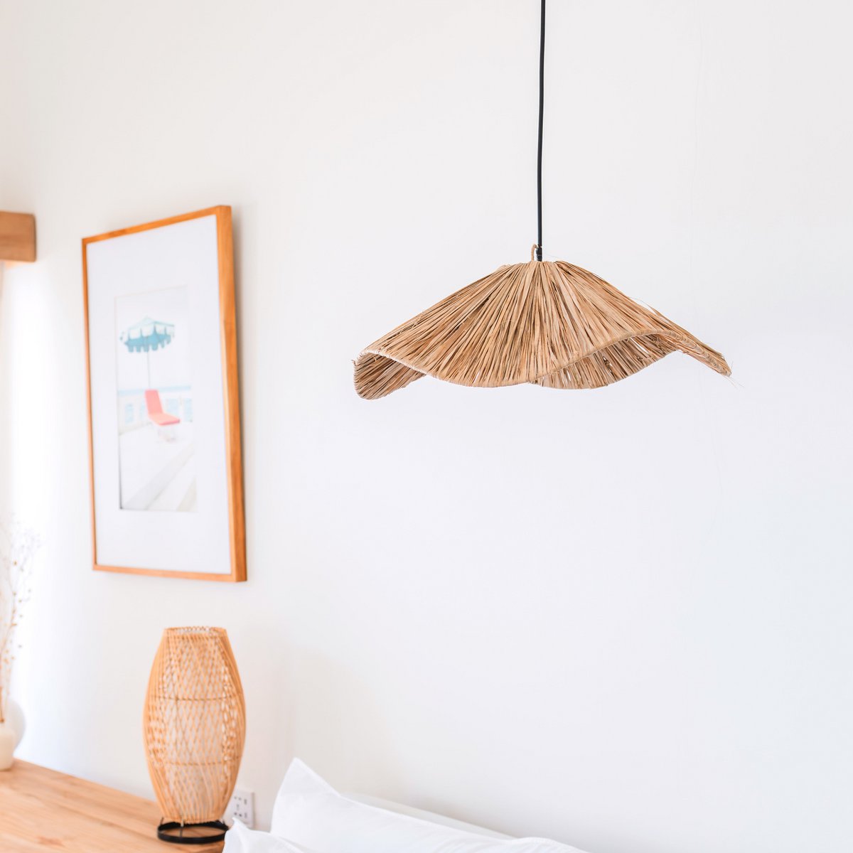 Boho lampenkap – TAMPAH (Ø 53 cm)