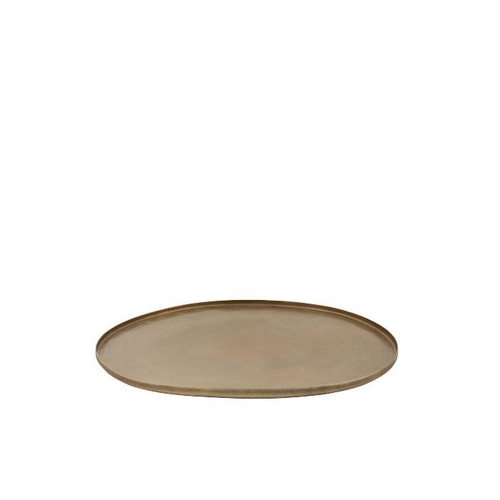 Rond bord goud 45 cm