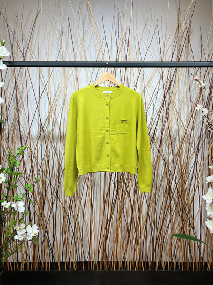 Trendy vest met borstzak en ronde halslijn Maat S-M / M-L