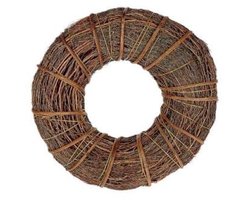 DBT Krans Hout-Natuurlijke Materialen Bruin D 38 cm