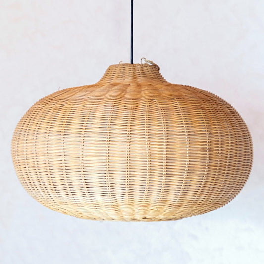 Rotan -lampenkap (Ø 56 cm) anjani