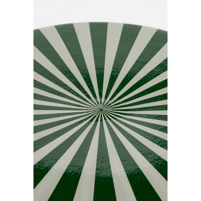 Skipper Bijzettafel - H40 x Ø35 cm - Keramiek - Groen