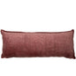 Fluwelen kussen Marina roze 80x30