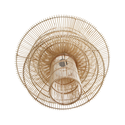 Saturnus rotan hanglamp