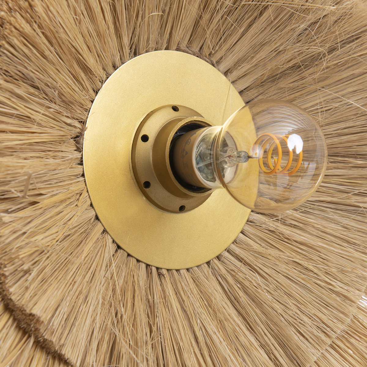 The Double Trouble Wall Lamp, natuurlijk goud - M