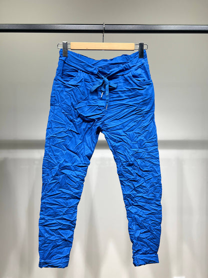 Comfortabele Jeggingbroek van stretchviscose met trekkoord